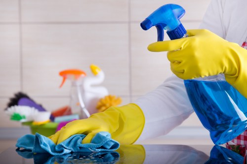 Secure checkout section for North Kensington Carpet Cleaners payments