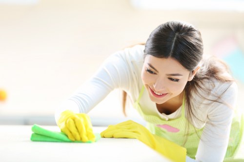 Illustration showing keyboard navigation support on a local carpet cleaners website