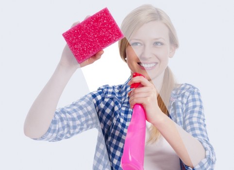Deep upholstery cleaning for a fabric sofa in North Kensington